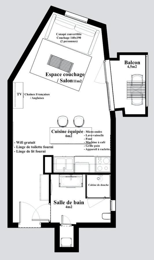 Studio Primeveres - Centre Village - Aravistour Сен-Жан-де-Сикст Экстерьер фото
